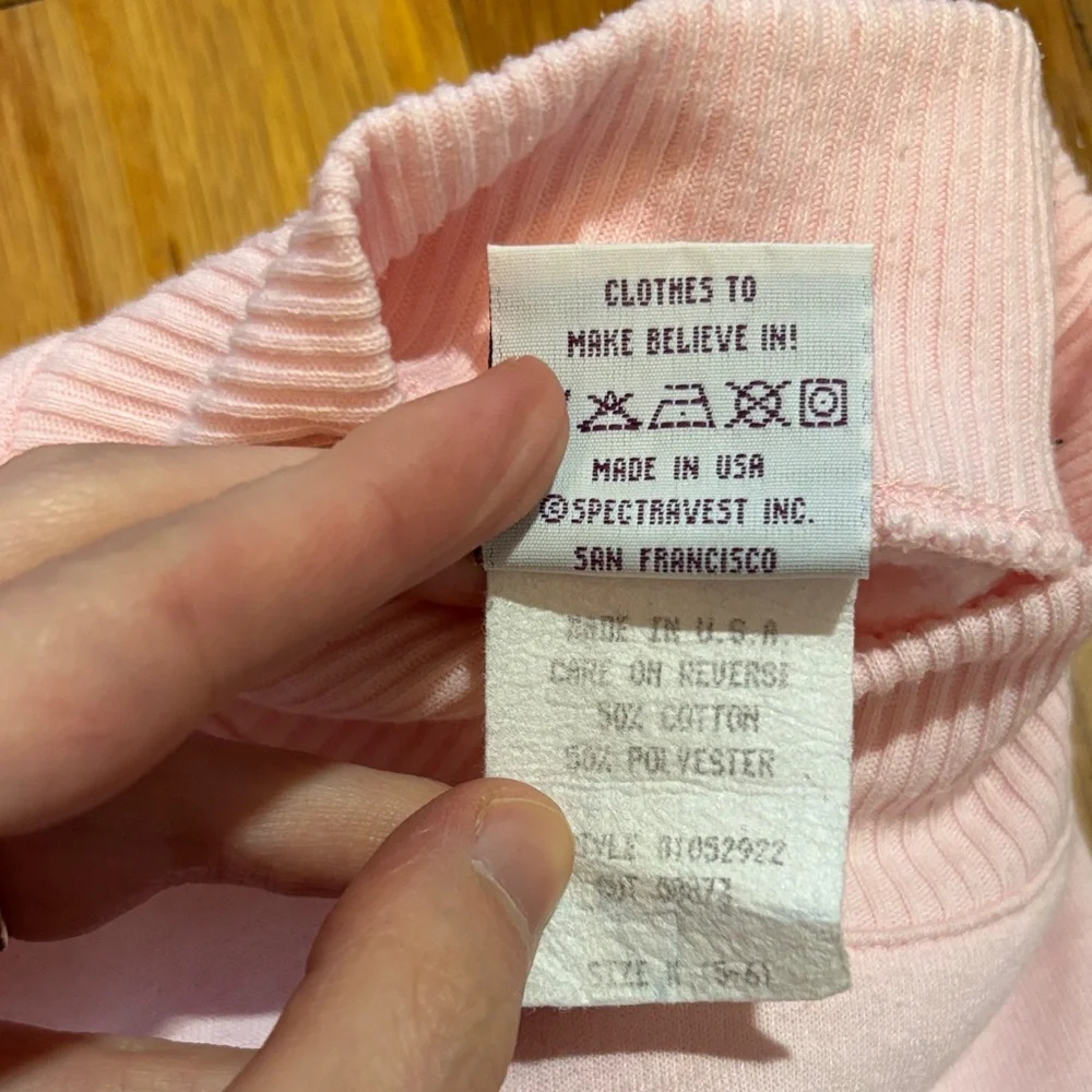 Vintage 1990s Spumoni Ballet Kitty Sweatshirt‎